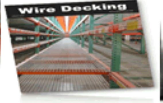 Wire Decking Display Rack